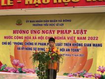 Hưởng ứng "Ngày Pháp luật Việt Nam 2022"