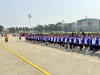 Trường Tiểu học Lê Lợi tổ chức Lễ báo công và kết nạp Đội viên tại Lăng Chủ tịch Hồ Chí Minh